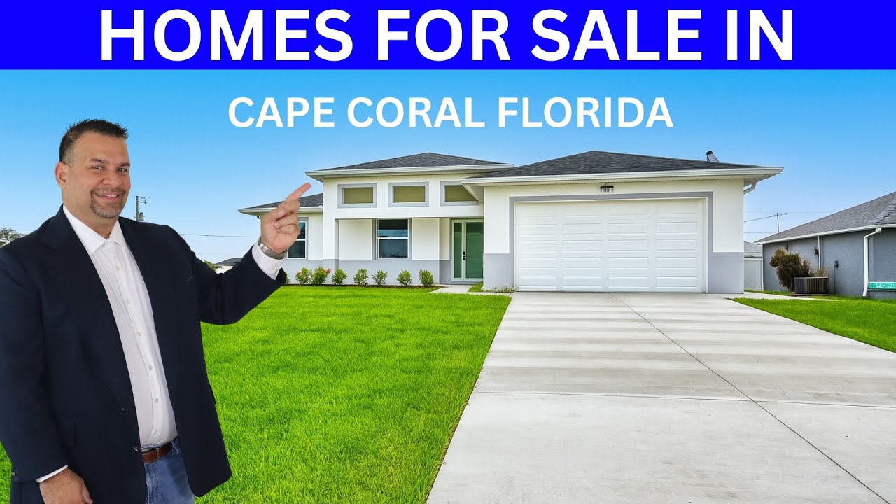 New homes for sale in Cape Coral FL | New home For Sale 4 BDRM 3 BATH  | $365K