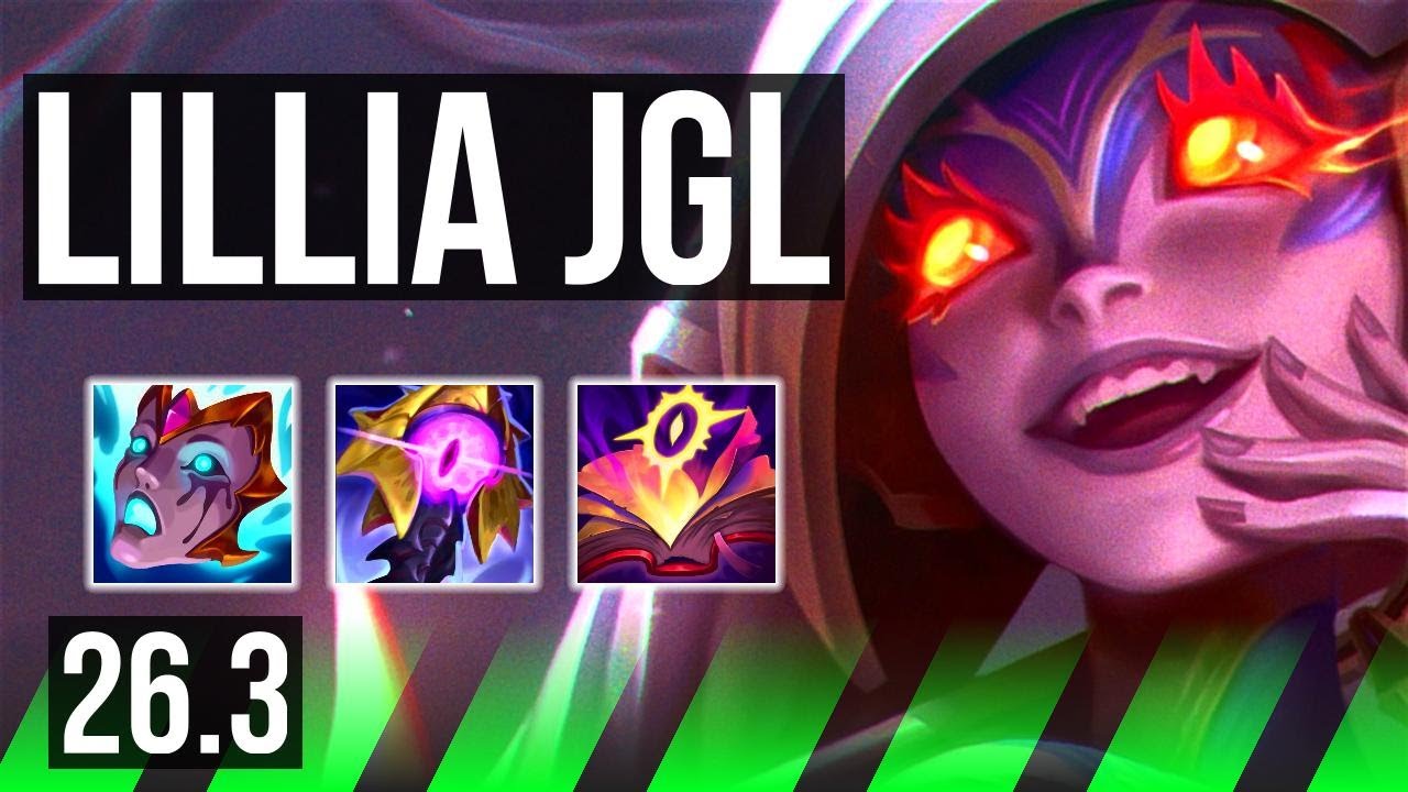 LILLIA vs EVELYNN (JGL) | Good KDA: 14/1/7 | EUNE Master | 26.3