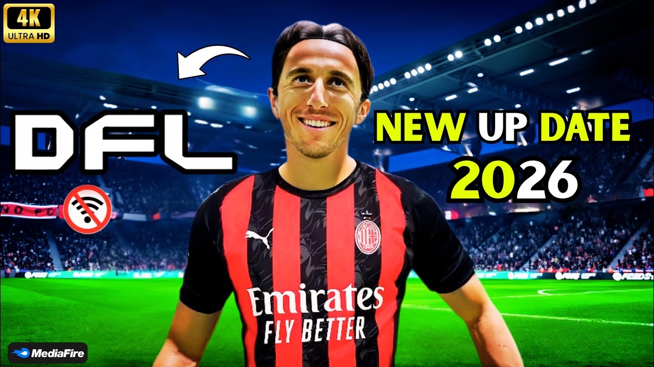 🔥 DFL 2026 НОВОЕ ОБНОВЛЕНИЕ APK + OBB + DATA! ⚽ Офлайн-футбольная игра для Android (уже работает!)