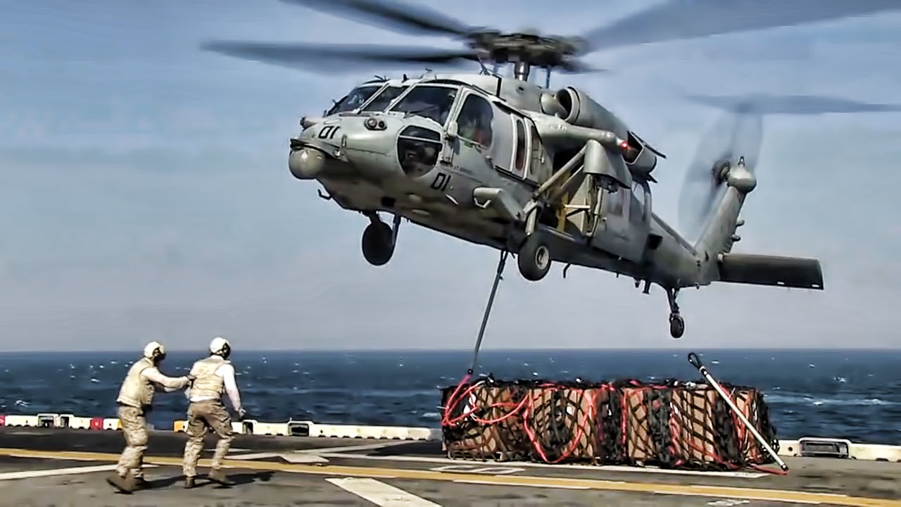 U.S. Navy Underway Replenishment • CONREP & VERTREP