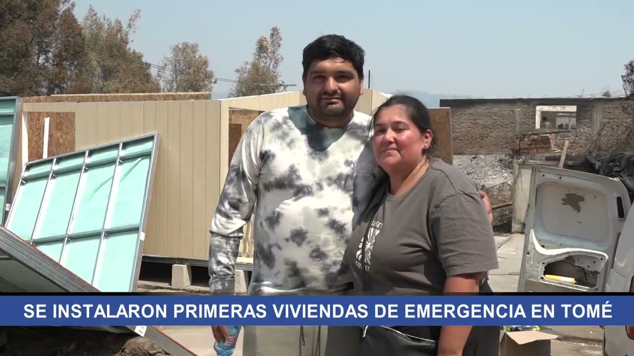 Punta de Parra ya cuenta con primeras viviendas de emergencia