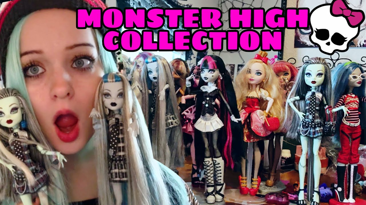 Моя потрясающая коллекция Monster High (и Ever After High :3)
