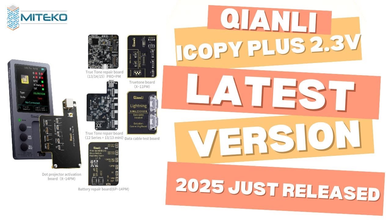 Qianli iCopy Plus 2.3 Version Support Latelst Models 2025