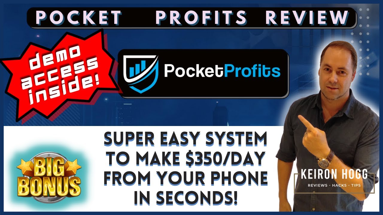 Pocket Profits Review & Demo 💥 MY BONUSES & Pocket Profits Will Help You Make Great Money Online! 💥