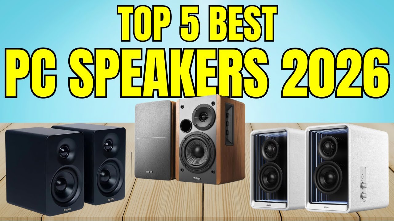 Best Pc Speakers 2026 – Must Watch Before You Buy One!