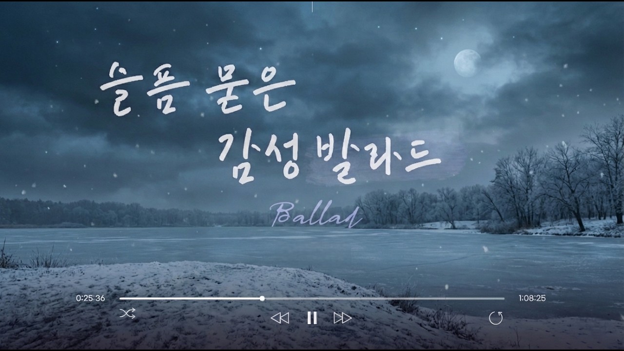 겨울 감성 발라드 모음 - Winter Korean Ballads | Sad & Emotional Ballad Playlist