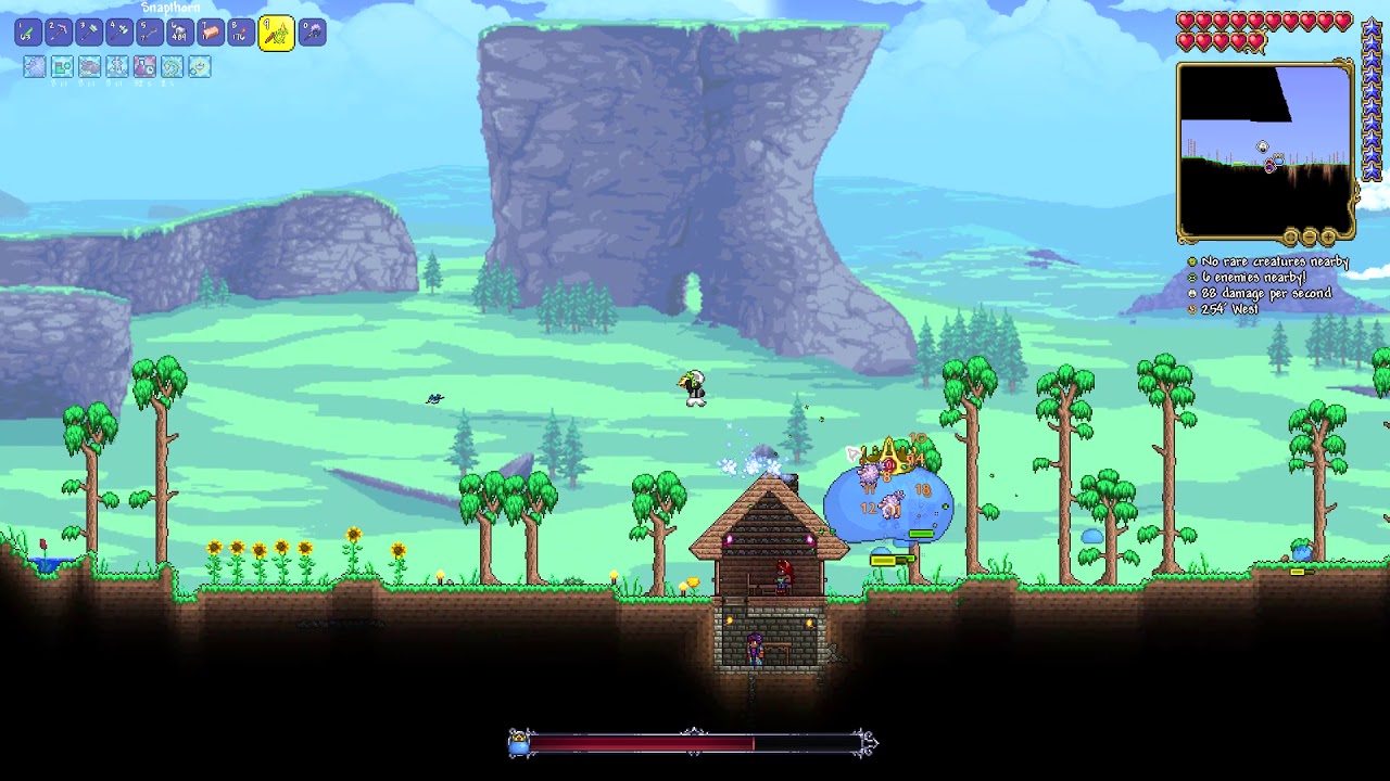 1.4.1 Terraria Summoner (Master Mode): King Slime