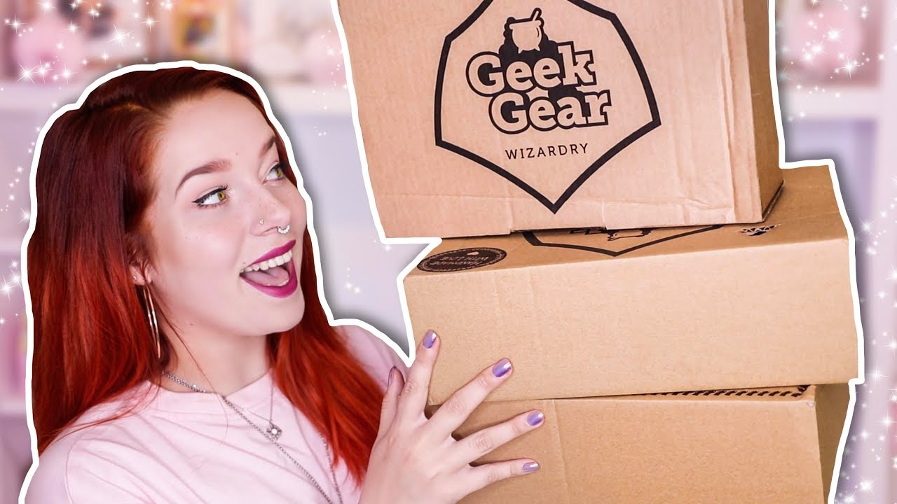 3 HARRY POTTER MYSTERY BOXEN !! (GeekGear World of Wizardry)