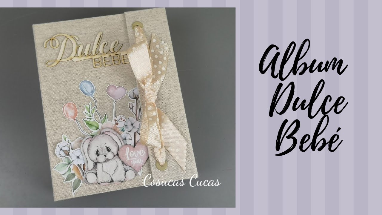 Sweety Baby album Scrapbooking Dulce Bebe - Unisex