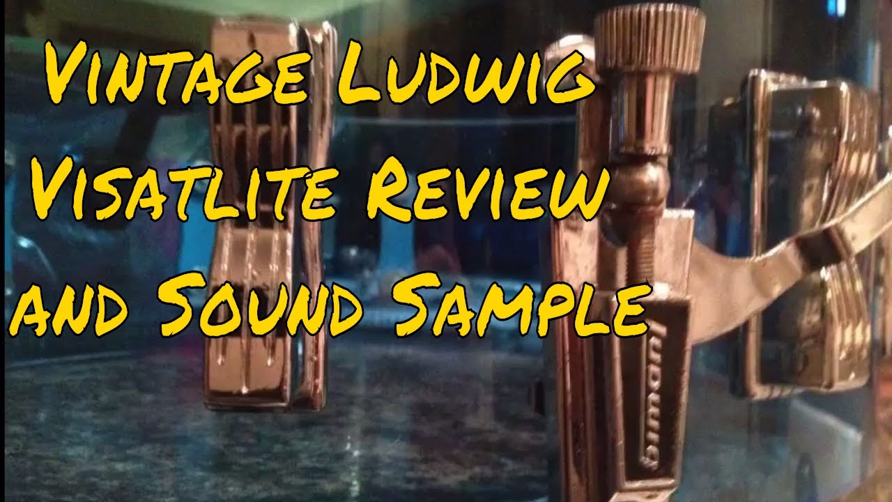 1973 Ludwig Vistalite review and Sound Sample