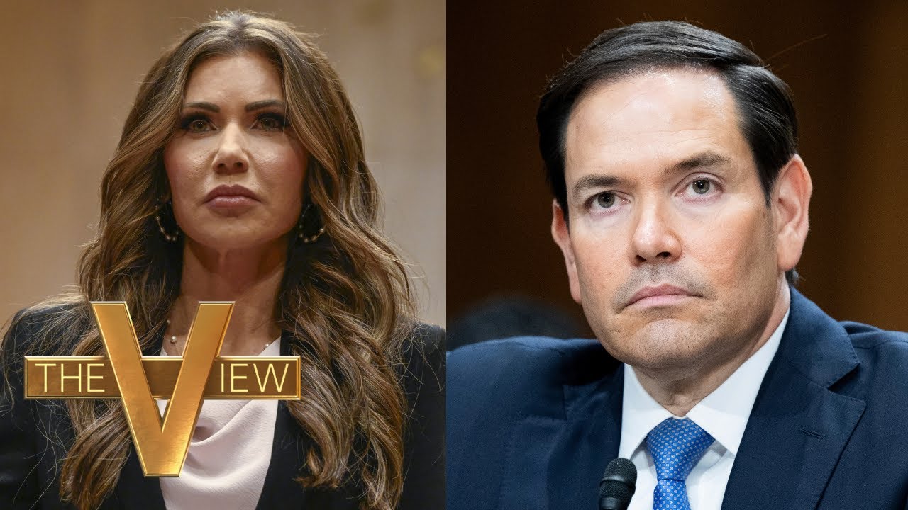 Kristi Noem Can’t Define Habeas Corpus, Marco Rubio Hearing Explodes Into Chaos | The View