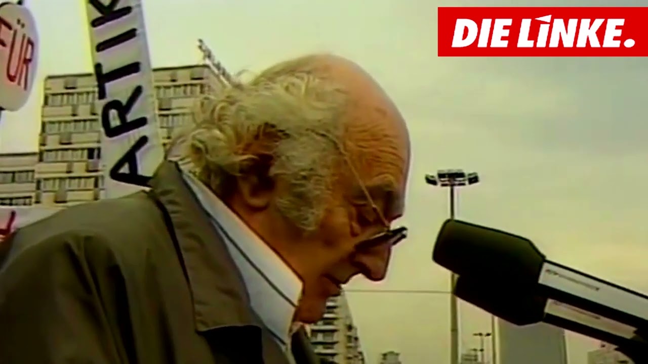 Stefan Heym   Rede auf der Gro&szlig;demonstration am 4  November 1989 auf der Alexanderplatz
