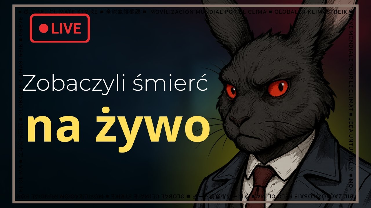 Ostatnie chwile na żywo. Wszyscy to widzieli