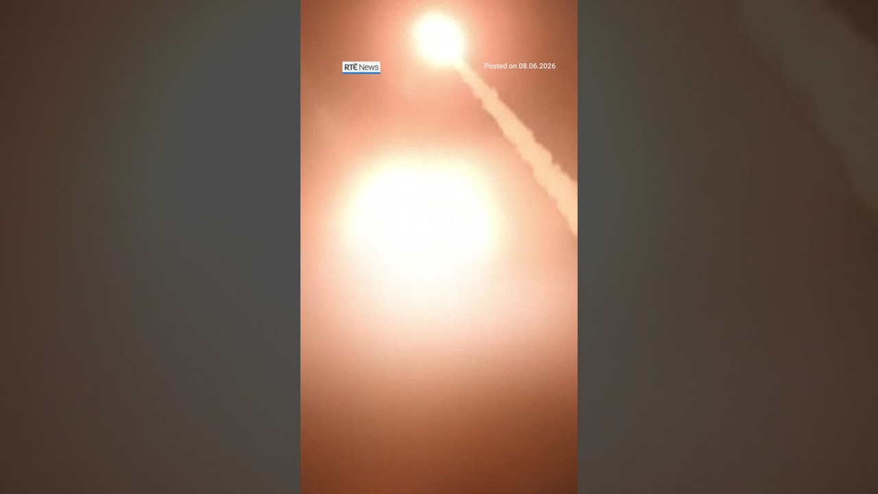 Iran launches missiles towards Israel in retaliatory attack | #RT&Eacute;News #iran #israel #middleeast