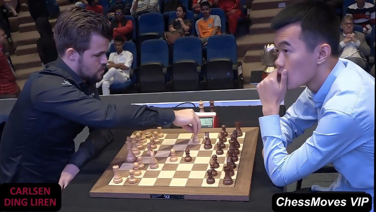 Magnus Carlsen 2847 vs. Ding Liren  2791 / Tata Steel Blitz 2019 / Ruy L&oacute;pez Opening, Morphy Defense