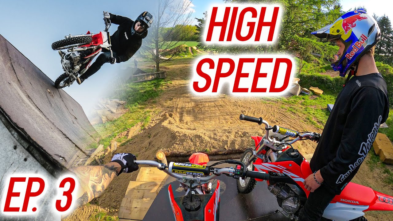ERSTES PITBIKE RACE IM GARTEN! Ep. 3