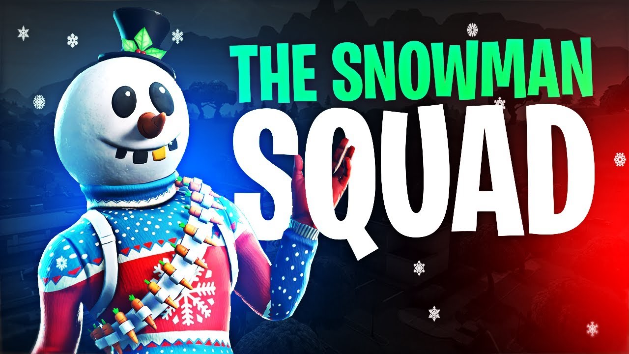 THE SNOWMAN SQUAD!! W/ HD, ACTIONJAXON & TREVOR MAY | Fortnite Battle Royale Highlights #209