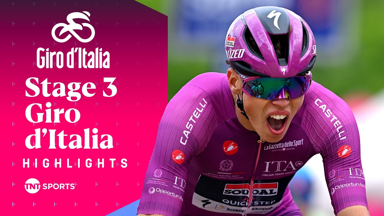 STUNNING PHOTO FINISH! 📸 | 2026 Men's Giro d'Italia Stage 3 Race Highlights | TNT Sports Cycling