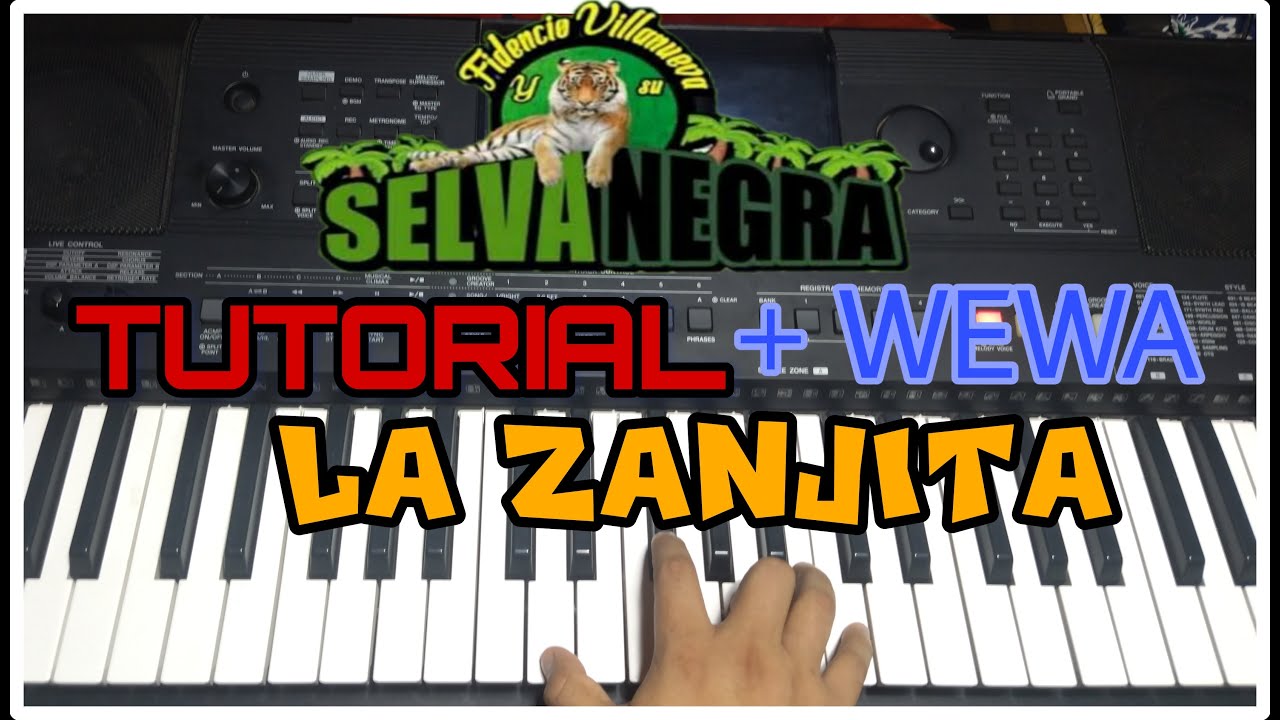 La Zanjita Selva negra / Tutorial: Figuras y Acordes en Teclado