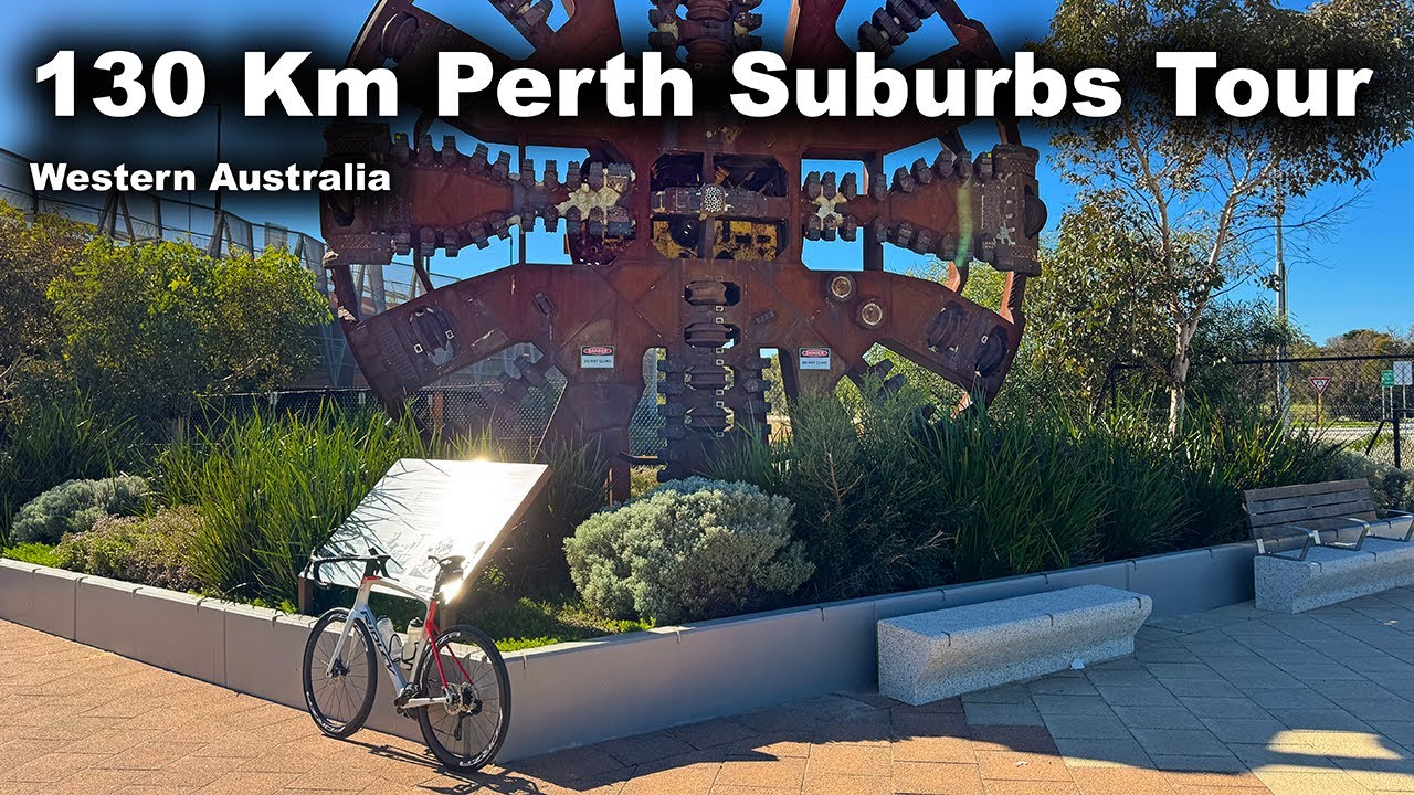 Perth Suburbs Cycling Tour - 130Km