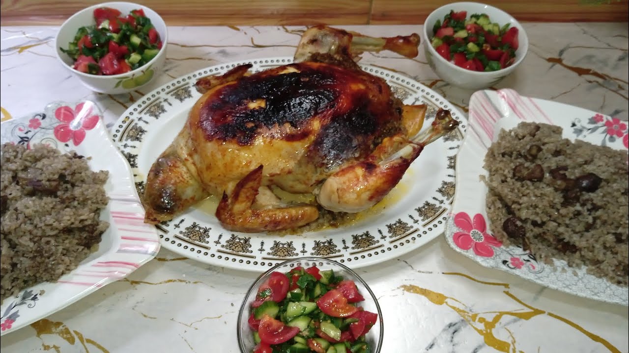 فطار اليوم فراخ محشيه بالكبد والقوانص