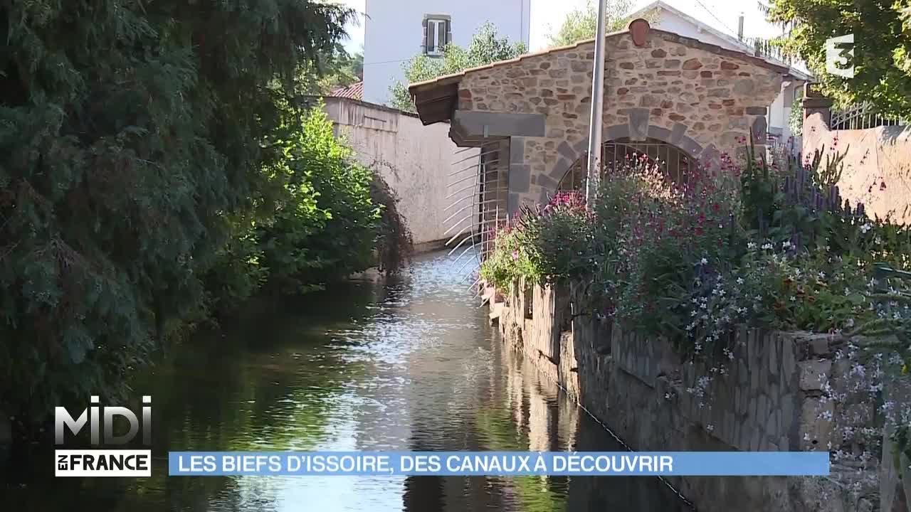 SUIVEZ LE GUIDE : Les biefs d'Issoire, des canaux à découvrir