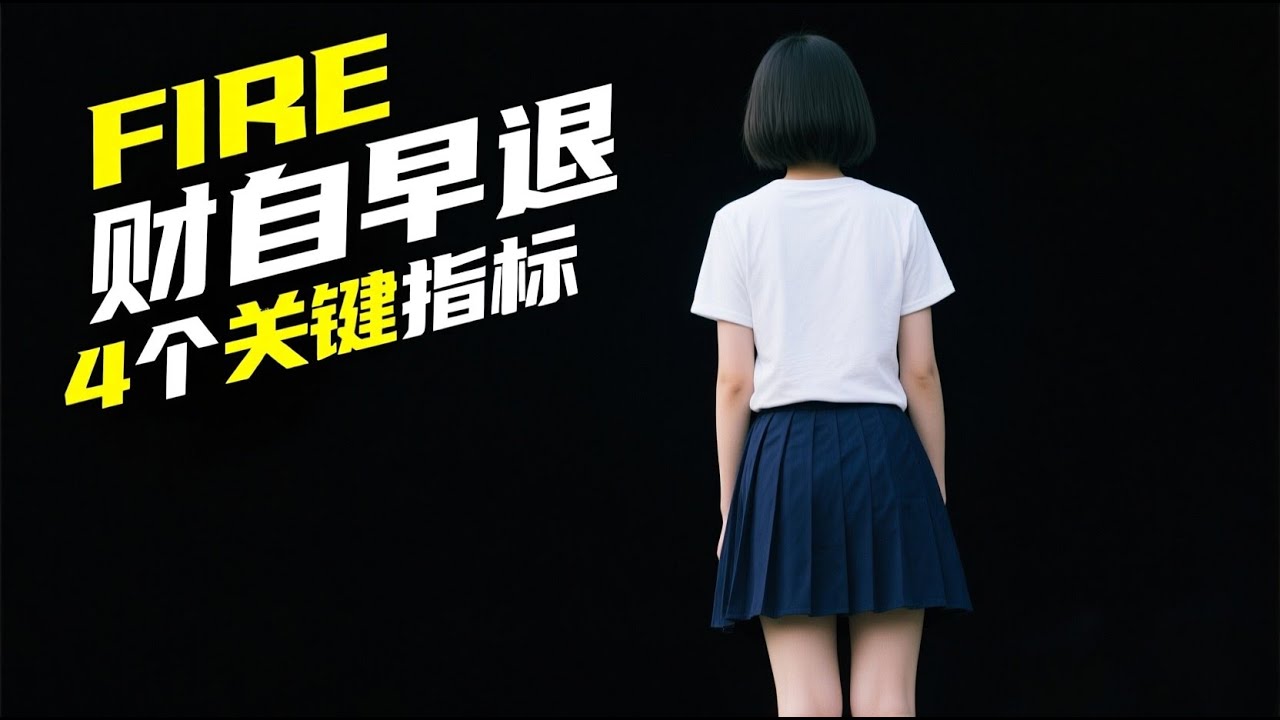 打造你的“FIRE仪表盘”：追踪这4个关键指标就够了