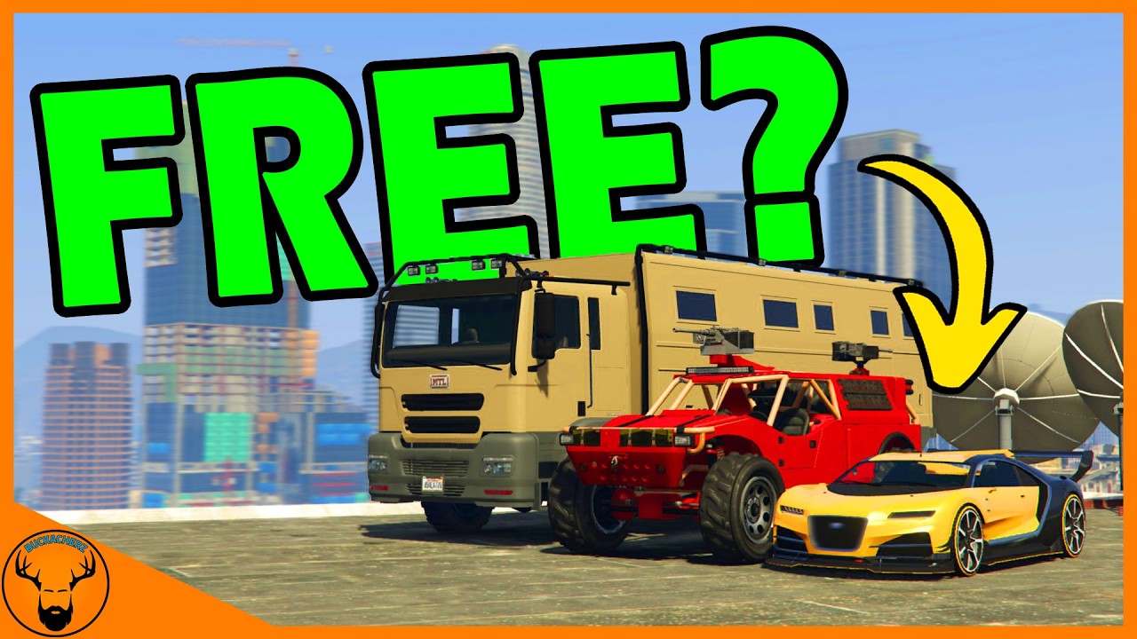 Все «бесплатные» машины в GTA 5 Online