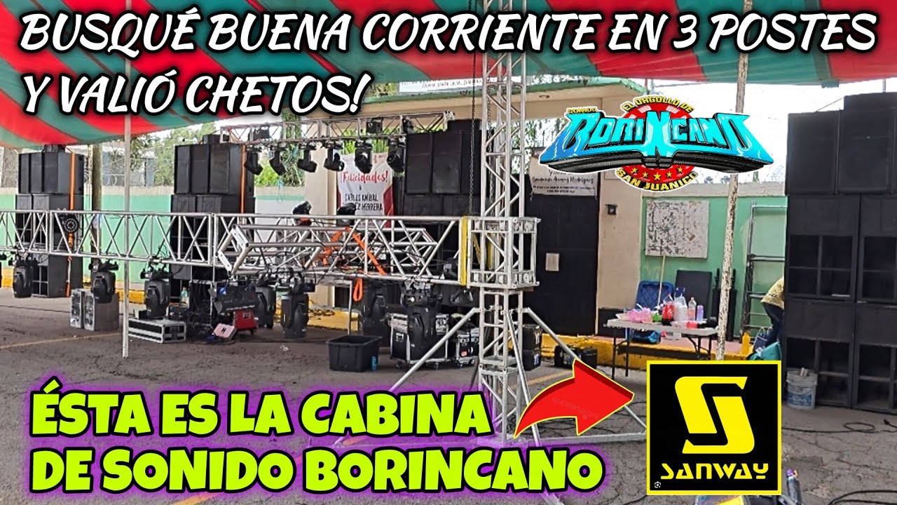 ÉSTE es el Equipo COMPLETO de Sonido BORINCANO//No Pude UTILIZARLO al 100!
