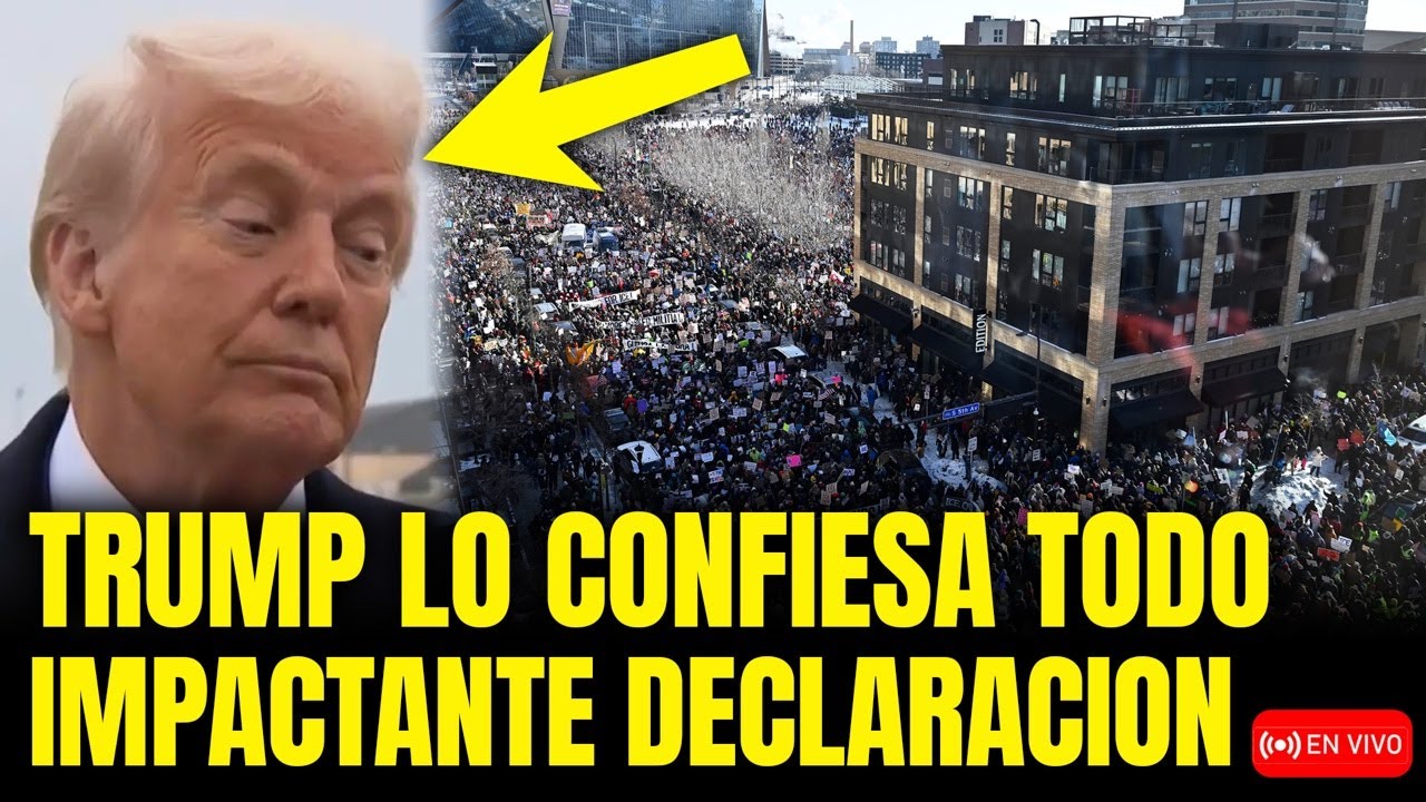 TRUMP CONFIESA ANTE LAS CAMARAS UN DELITO QUE PUEDE CAMBIARLO TODO!