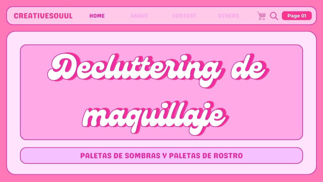 DECLUTTERING MAQUILLAJE | Paletas de sombras y rostro