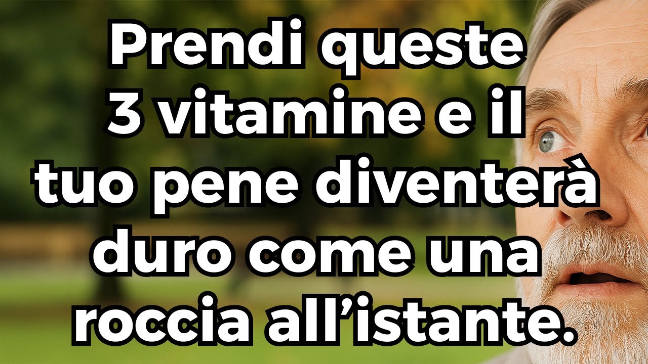 Salute maschile dopo i 60 anni: 3 vitamine essenziali per energia, prestazioni e vitalit&agrave;