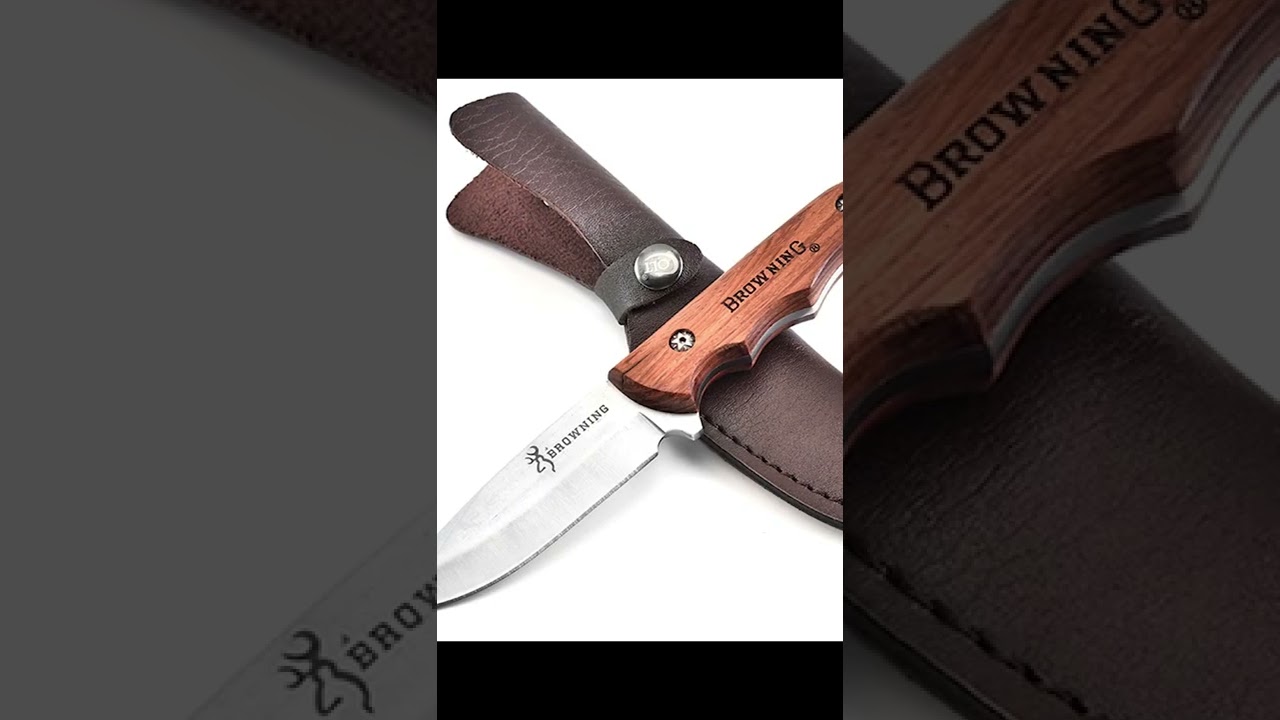Camping 440C Stainless Steel Straight Knives