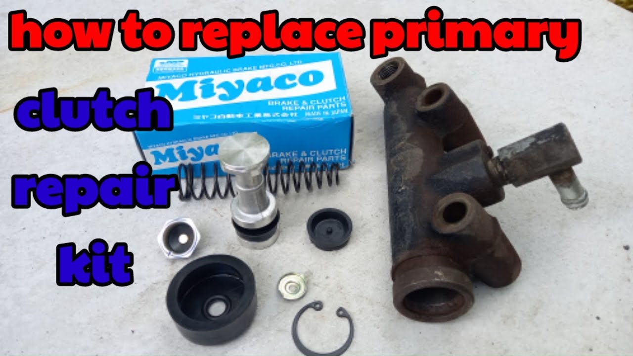 paanu magpalit ng primary clutch master repairkit (isuzu 12pd primehead)