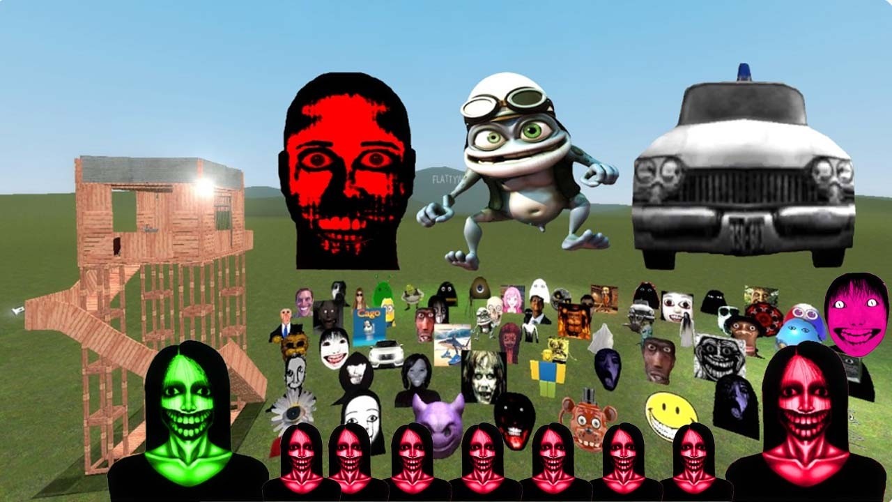 Too Much Nextbots Vs Towers in Garry's Mod
