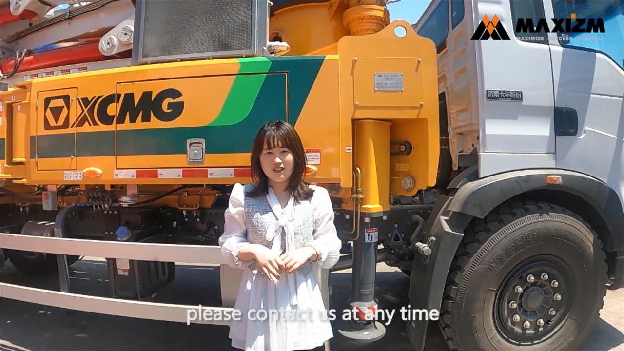 Top 3 Reasons to Buy the XCMG HB37V Concrete Pump Truck