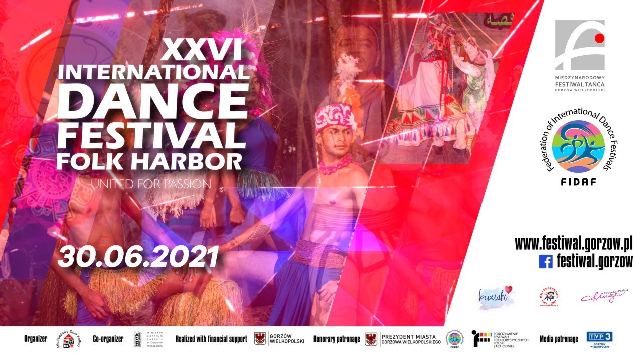 GALA CONCERT XXVI INTERNATIONAL DANCE FESTIVAL FOLK HARBOR, POLAND