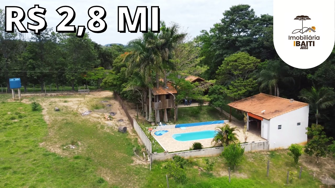 SÍTIO GRANDE PORTEIRA FECHADA 2 CASAS ÁGUA BOA CACHOEIRA INTERNET INSTALADA R$ 2,8 MI-Código:2592