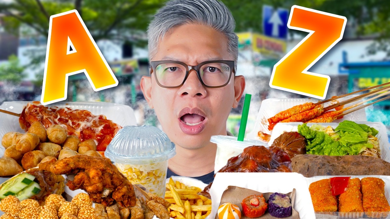 STREET FOOD HUNTING A TO Z!!