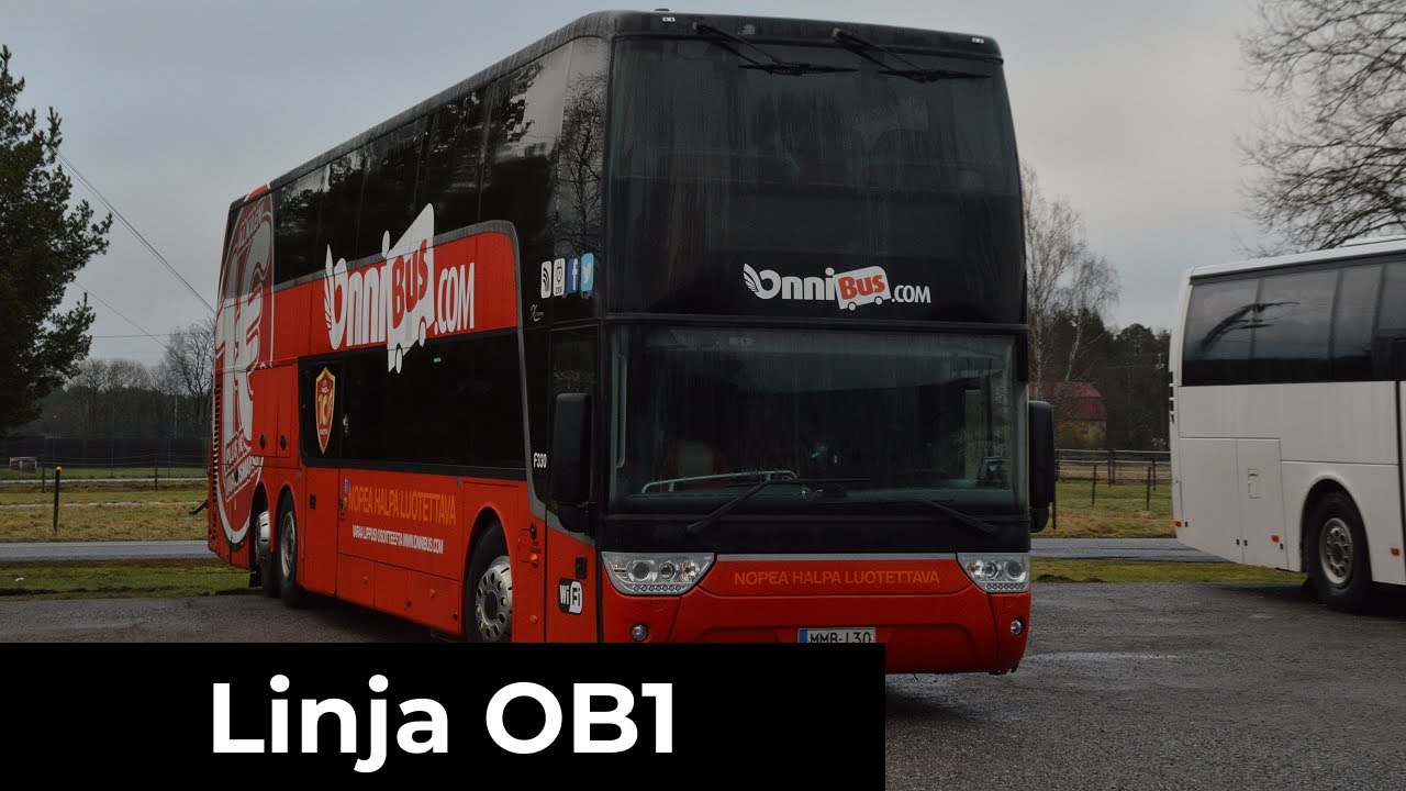 Onnibus Linja OB1: Turku - Helsinki