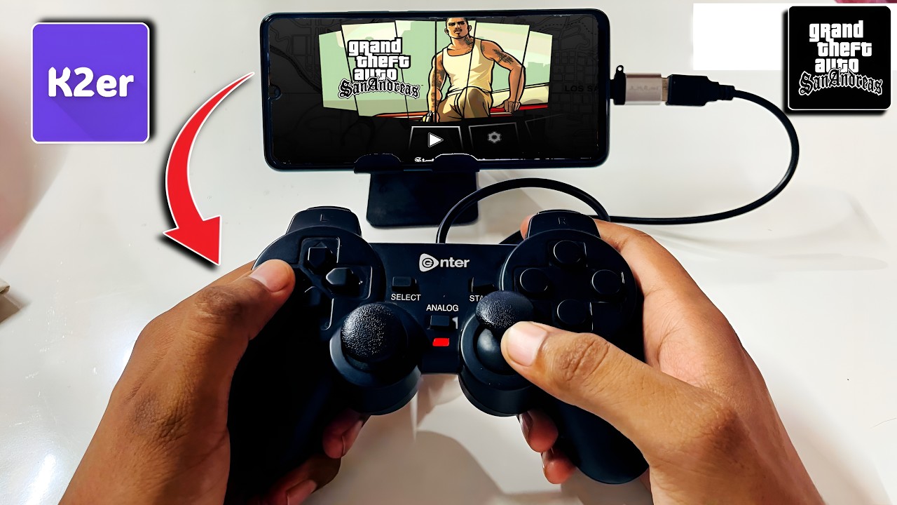 How to Connect Controller with GTA San Andreas Android