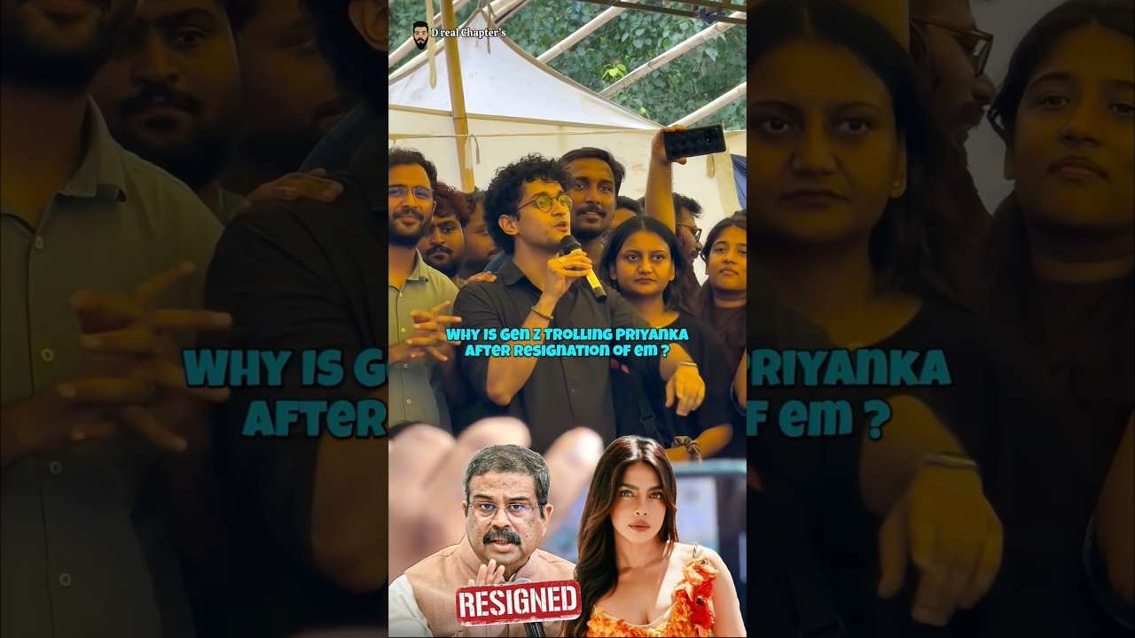 Why GenZ Trolling Priyanka Chopra After Dharmendra Pradhan Resignation #priyankachopra #neetprotest