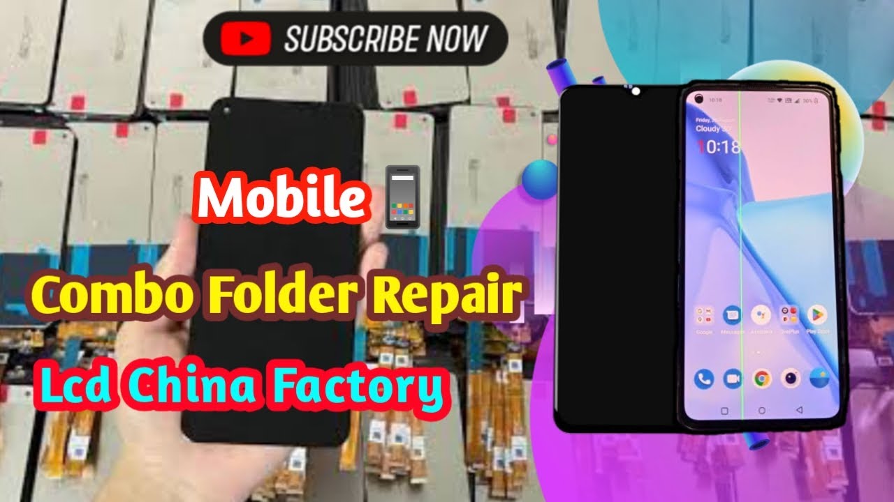 Mobile Display Black Skin Lining Repair 🔥 China Combo&bull;Folder Factory | fix Your Mobile