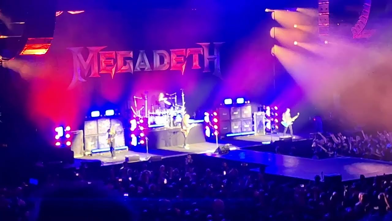 MEGADETH - Extraits du concert au Zénith de Paris - 12 Octobre 2025