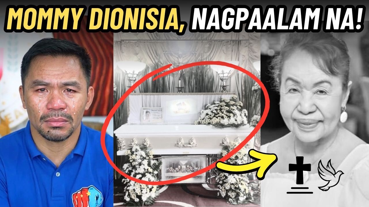 🔥MANNY PACQUIAO LABIS NA NAGDADALAMHATI SA PAGPANAW NG KANYANG INANG SI MOMMY DIONISIA PACQUIAO RIP🔴