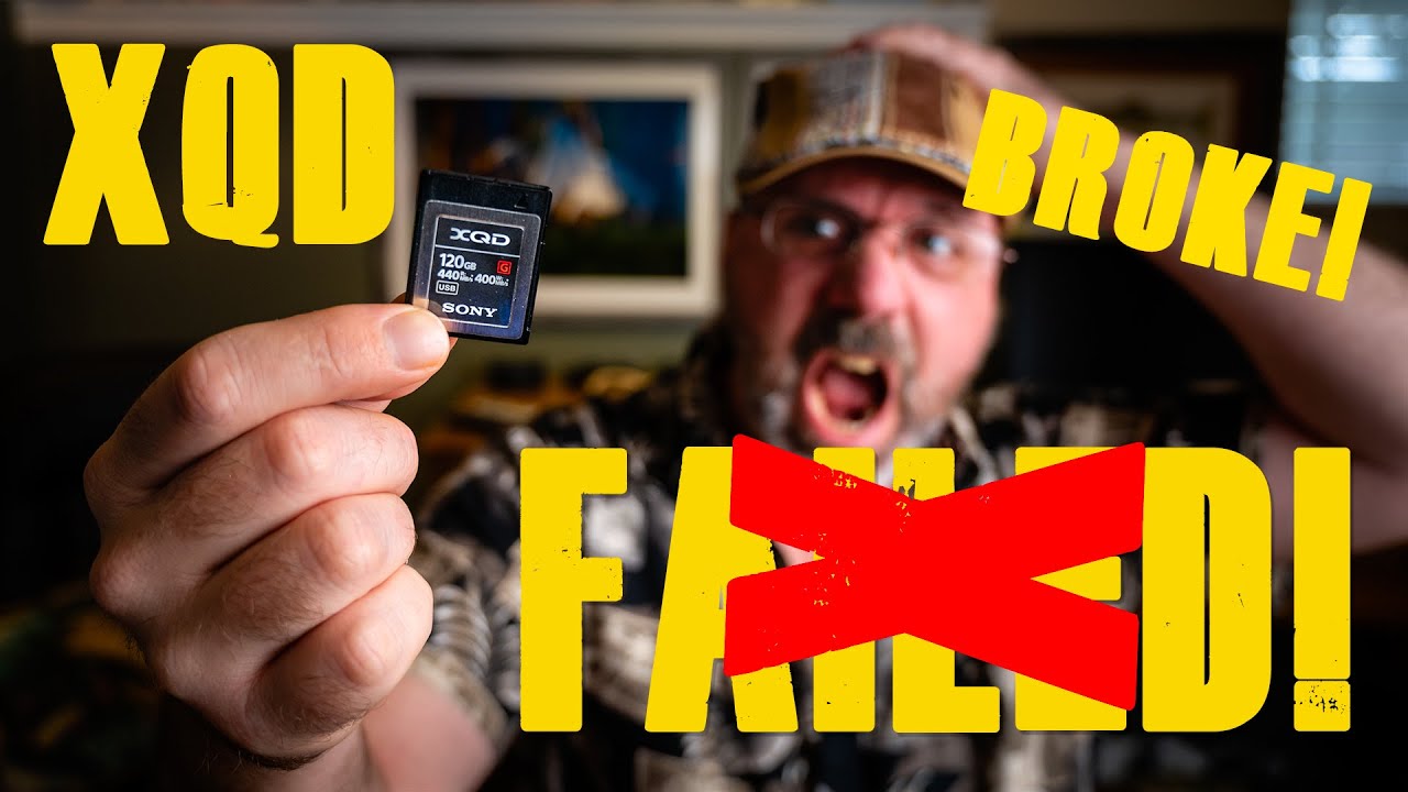 I BROKE my XQD CARD!