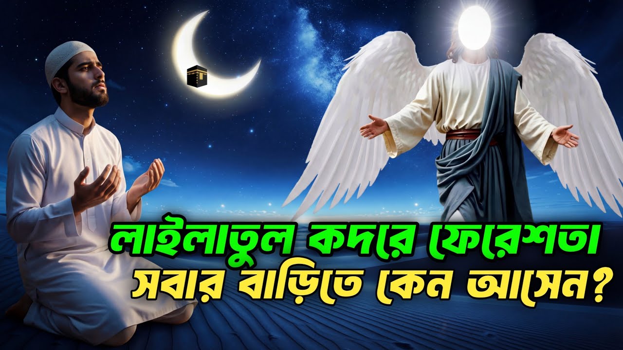 লাইলাতুল কদরে ফেরেশতা কেন সবার বাড়িতে আসেন? Lailatul Qadr