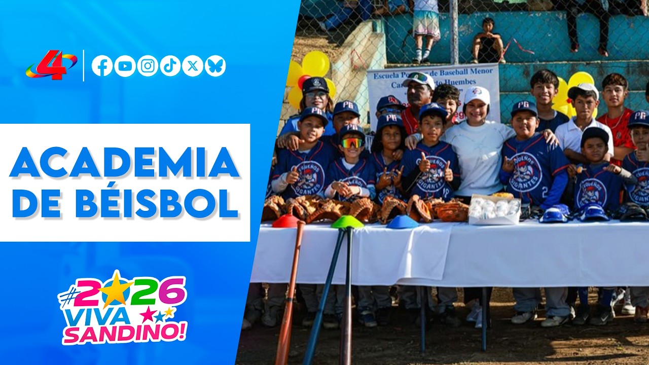 ALMA inaugura la Academia de Béisbol René Núñez en el Distrito V ⚾