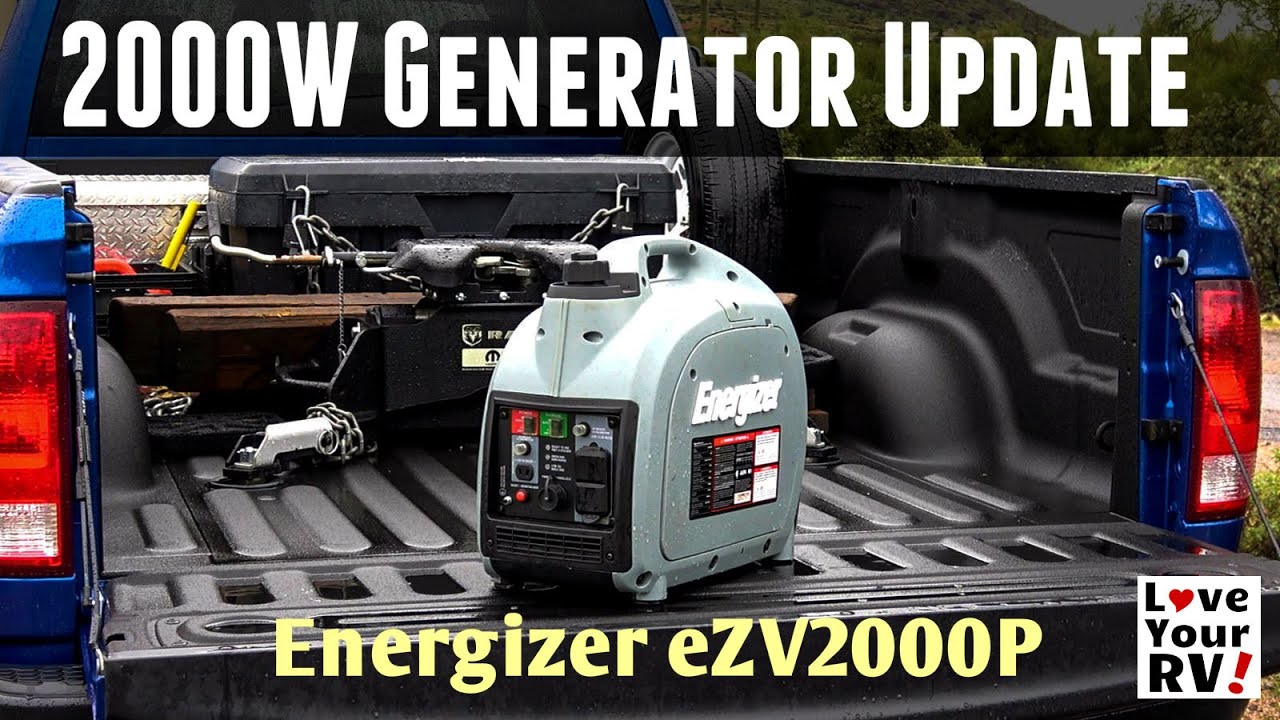 Review Update on the Energizer 2000W Generator (eZV2000P)