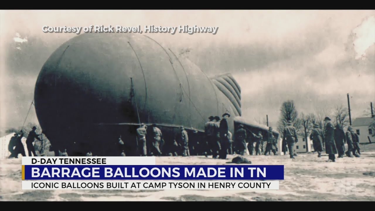 D-Day's barrage balloons made in TN